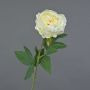 Peonia artificiale TALFY, color crema, 65 cm, Ø 10 cm