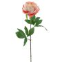 Peonia artificiale TALFY, rosa-pesca, 65 cm, Ø 10 cm