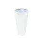 Vaso LEOPOLDO, bianco, 69 cm, Ø 39 cm