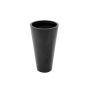 Vaso LEOPOLDO, nero, 69 cm, Ø 39 cm