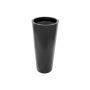 Vaso LEOPOLDO, nero, 110 cm, Ø 50 cm