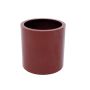 Vaso da fiori NANDO, rosso, 50 cm, Ø 50 cm