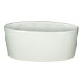 Ciotola ovale per orchidee RODISA in ceramica, bianco, 33x15x15cm
