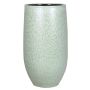 Vaso ELIEL in ceramica, maculato, verde menta-bianco, 35cm, Ø18cm