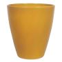 Vaso di ceramica TEHERAN PALAST, giallo ocra, 17cm, Ø13,5cm