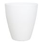 Vaso di ceramica TEHERAN PALAST, bianco-opaco, 17cm, Ø13,5cm