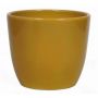 Vaso da piante TEHERAN BASAR, ceramica, giallo ocra, 15cm, Ø17,5cm