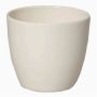 Vaso da piante TEHERAN BASAR, ceramica, crema, 13,5cm, Ø15,5cm