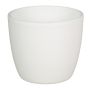 Vaso da piante TEHERAN BASAR, ceramica, bianco-opaco, 17cm, Ø19,5cm