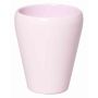Vaso per orchidee NAZARABAD, ceramica, rosa tenue, 17cm, Ø14cm