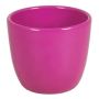 Piccolo vaso da fiori TEHERAN BASAR, ceramica, fucsia, 6cm, Ø7,5cm