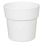 Vaso per orchidee MARIVAN, ceramica, bianco, 12,5cm, Ø13,5cm