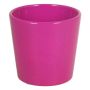 Vaso per orchidee BANEH, ceramica, fucsia, 12,5cm, Ø13,5cm