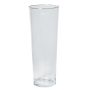 Vaso da fiori conico AMNA OCEAN in vetro, trasparente, 40cm, Ø15cm