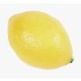 Frutto decorativo limone BAIBA, giallo, 7,5 cm, Ø 5,5 cm