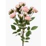 Ramo di rosa artificiale TOSSA, rosa-crema, 60 cm, Ø 1-4 cm