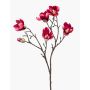 Magnolia artificiale ANEU, rosa shocking, 65 cm, Ø 7-8 cm