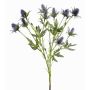 Ramo decorativo di cardo nobile CUACOS, blu, 70 cm, Ø 2-3 cm