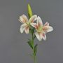 Fiore artificiale giglio tigrato NAVIA, rosa-crema-bianco, 90 cm, Ø 18-20 cm