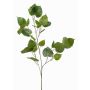 Ramo artificiale di Ficus religiosa ASCELLA con frutti, verde, 95 cm