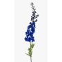 Fiore artificiale grande del delfinio SZILVIA, blu, 130 cm