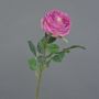 Rosa artificiale Kohl-Rose CATINCA, rosa, 60 cm, Ø 9 cm