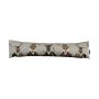 Cuscino decorativo EMTIS con motivo cervo e volpe, grigio, 90x15x20 cm