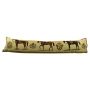 Cuscino decorativo EMTIS con motivo a cavallo, beige, 90x15x20 cm