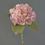 Ortensia artificiale AMARILDO, rosa-giallo, 50 cm, Ø 16 cm