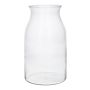 Vaso da fiori LUNARA in vetro, trasparente, 21 cm, Ø 12 cm