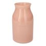 Vaso da fiori LUNARA in vetro, rosa chiaro opaco, 21 cm, Ø 12 cm