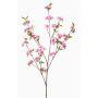 Ramo decorativo di ciliegio ornamentale VERIANO con fiori, rosa, 120 cm