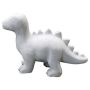 Figurina di dinosauro Stegosauro NIONA in cemento, grigio, 35x12x23cm