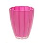 Vaso da tavolo BEA in vetro, viola, 17cm, Ø14cm