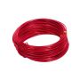 Filo di alluminio TANEA, laccato rosso, 30 m, Ø 2 mm
