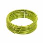 Filo di alluminio verniciato verde chiaro TANEA, 30m, Ø2mm