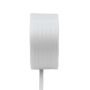 Nastro doppio in raso VIPKE, bianco, 50 m, 6 mm