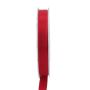 Nastro da regalo in poliestere WIARA, rosso, 50 m, 15 mm