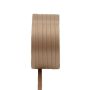 Nastro doppio in raso VIPKE, marrone chiaro, 50m, 6mm