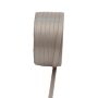 Nastro doppio in raso VIPKE, tortora, 50 m, 6 mm
