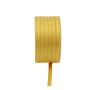 Nastro doppio in raso VIPKE, giallo, 50 m, 6 mm