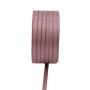 Nastro doppio in raso VIPKE, rosa antico, 50 m, 3 mm
