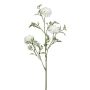 Ramo di crisantemo artificiale FALTON, bianco, 55cm
