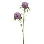 Ramo di fiori artificiali con dalia pompon SNURK, viola, 45 cm, Ø 4,5 cm