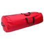 Borsa rotonda per albero di Natale RYUKEN, con manici, rossa, 100cm, Ø47cm
