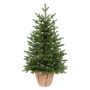 Albero di Natale sintetico ESPOO, sacco di iuta, 90cm, Ø55cm