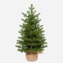Albero di abete artificiale NAANTALI, sacco di iuta, 60 cm, Ø 40 cm