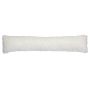Morbido paraspifferi ARIFA in tessuto Teddy, bianco, 90x20x15 cm