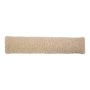 Morbido paraspifferi ARIFA in tessuto Teddy, beige, 90x20x15 cm