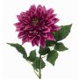 Fiore sintetico dalia ZELRAN, malva, 70cm, Ø15cm